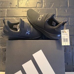 Adidas Men's Gray Slip-On Sneakers